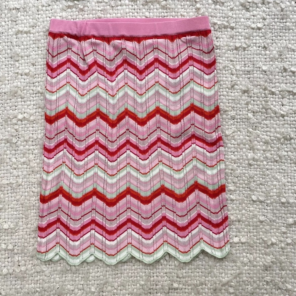 Torn by Ronny Kobo Crochet Skirt